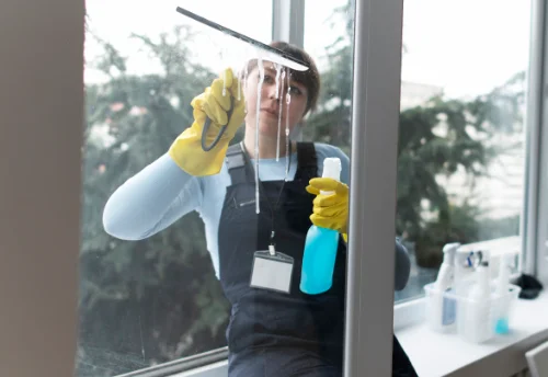 Nettoyage de vitres intérieures et extérieures aux Touches